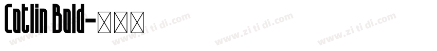 Cotlin Bold字体转换